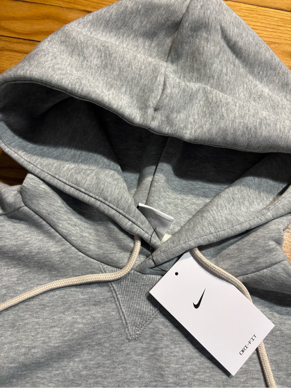 Nike Standard Issue Grey Dri-FIT Pullover Basketball Hoodie Mens Size Medium NEW - Picture 4 of 7